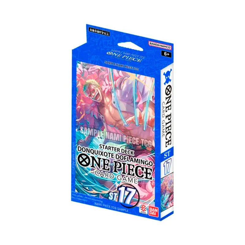 One Piece Card Game - Starter Deck - Blue - Donquixote Doflamingo (ST-17) - JET Cards
