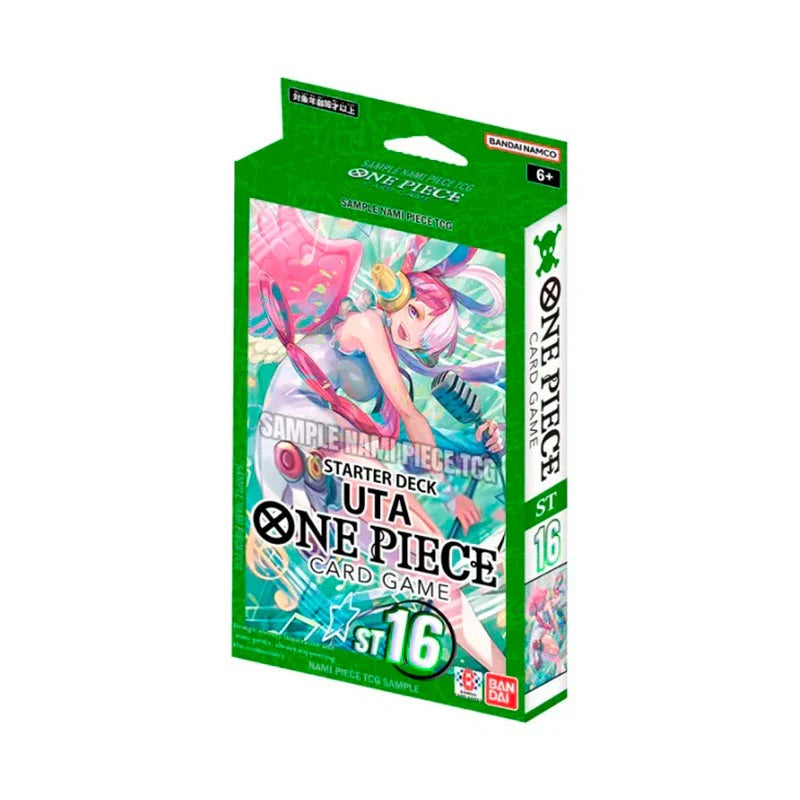 One Piece Card Game - Starter Deck - Green - Uta (ST-16) - JET Cards