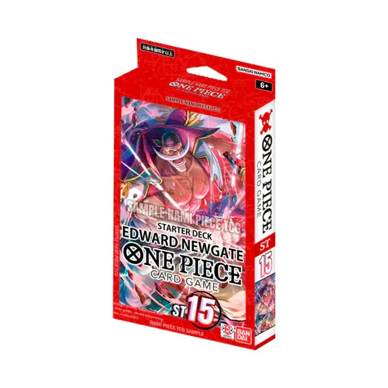 One Piece Card Game - Starter Deck - Red - Edward.Newgate (ST-15) - JET Cards