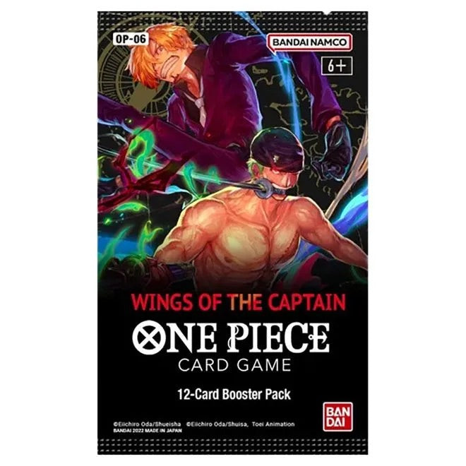 One Piece Card Game - Wings Of The Captain - Booster Box (24 Packs) - JET Cards