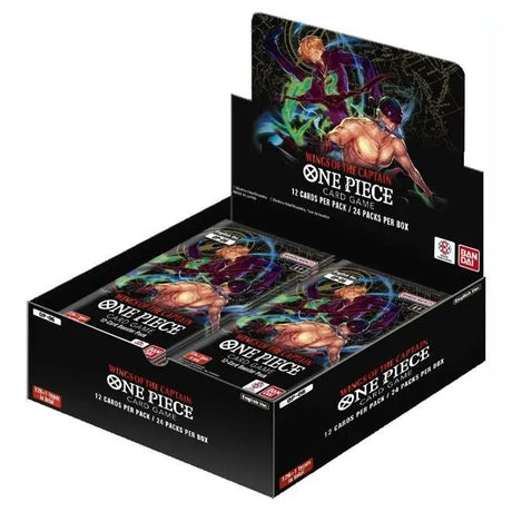 One Piece Card Game - Wings Of The Captain - Booster Box (24 Packs) - JET Cards
