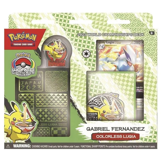 Pokemon - 2023 World Championship Deck - Gabriel Fernandez (Colorless Lugia VSTAR) - JET Cards