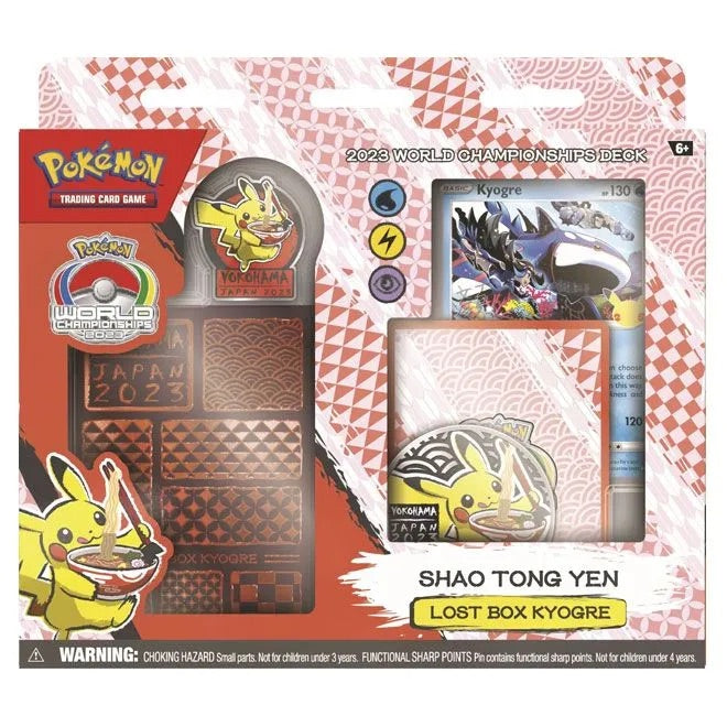 Pokemon - 2023 World Championship Deck - Shao Tong Yen (Lost Box Kyogre) - JET Cards