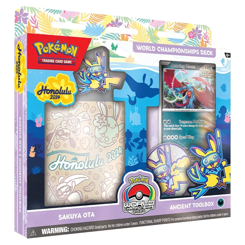 POKEMON COMPANY Pokemon - Mazzo Dei Campionati Mondiali 2024: Sakuya Ota - Ancient Toolbox (ita) - Dadi e Mattoncini