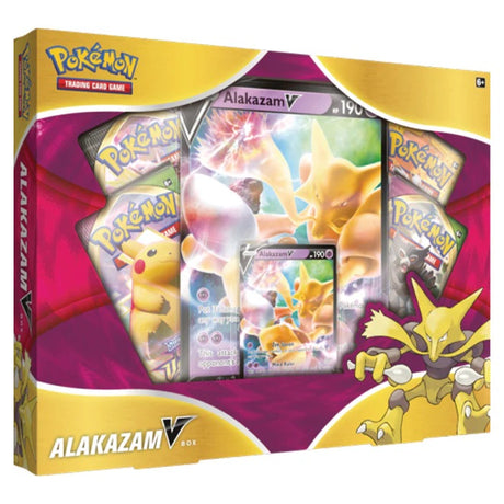 Pokemon Alakazam V Collection Box - JET Cards