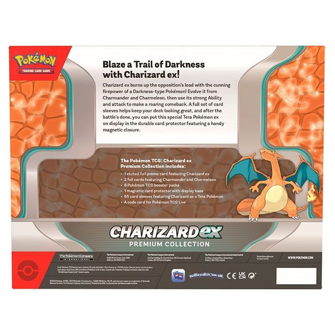 Pokemon - Charizard Ex - Premium Collection Box - JET Cards