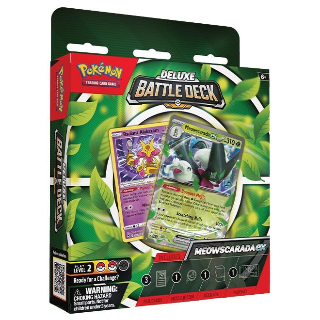 Pokemon - Ex Deluxe Battle Deck - Meowscarada Ex - JET Cards