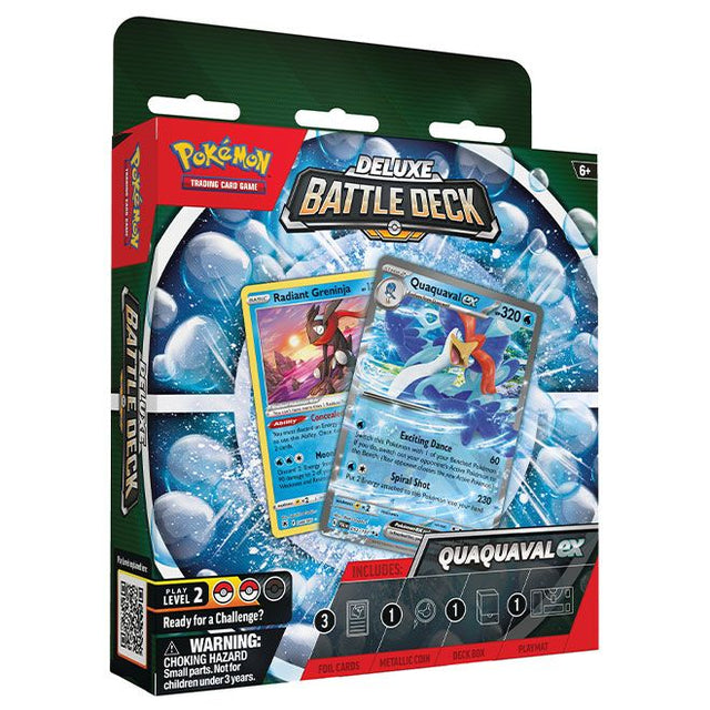 Pokemon - Ex Deluxe Battle Deck - Quaquaval Ex - JET Cards