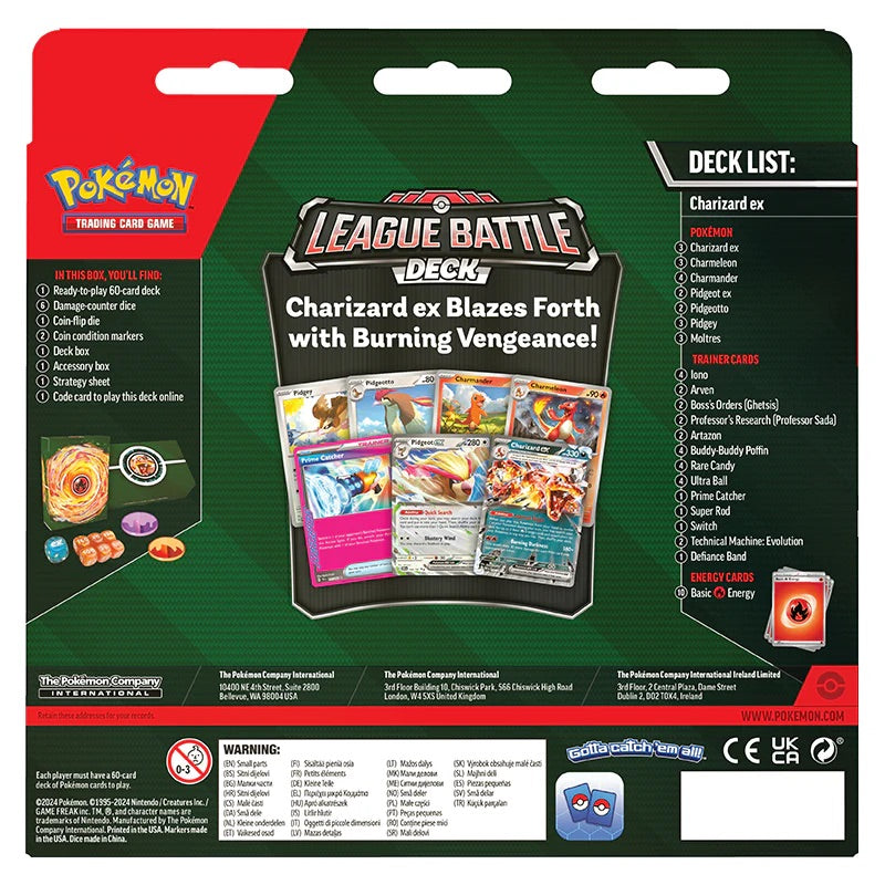 Pokemon - ex League Battle Deck - Charizard ex - JET Cards