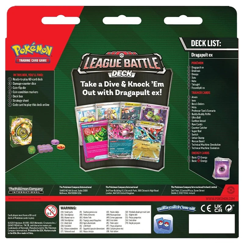 Pokemon - ex League Battle Deck - Dragapult ex - JET Cards