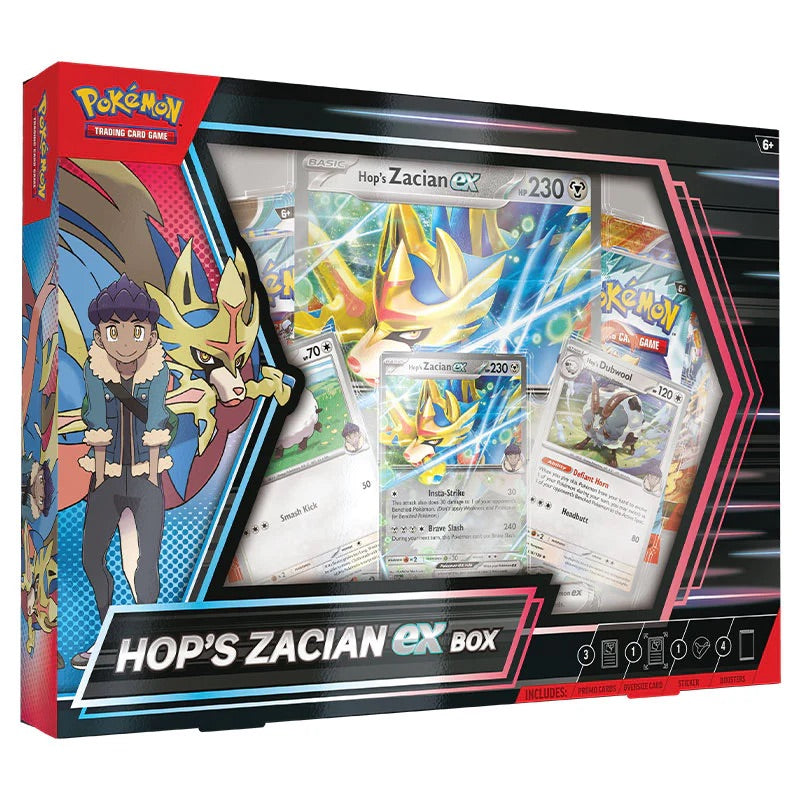 Pokemon - Hop's Zacian ex Box - JET Cards
