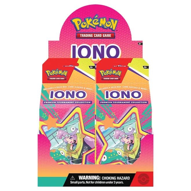 Pokemon - Iono - Premium Tournament Collection (Display Case of 4) - JET Cards