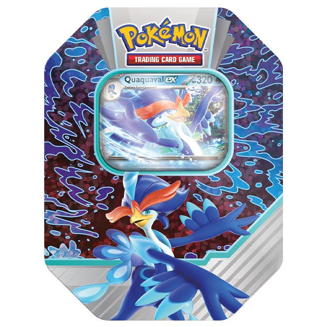 Pokemon - Paldea Partners Tin - Quaquaval - JET Cards