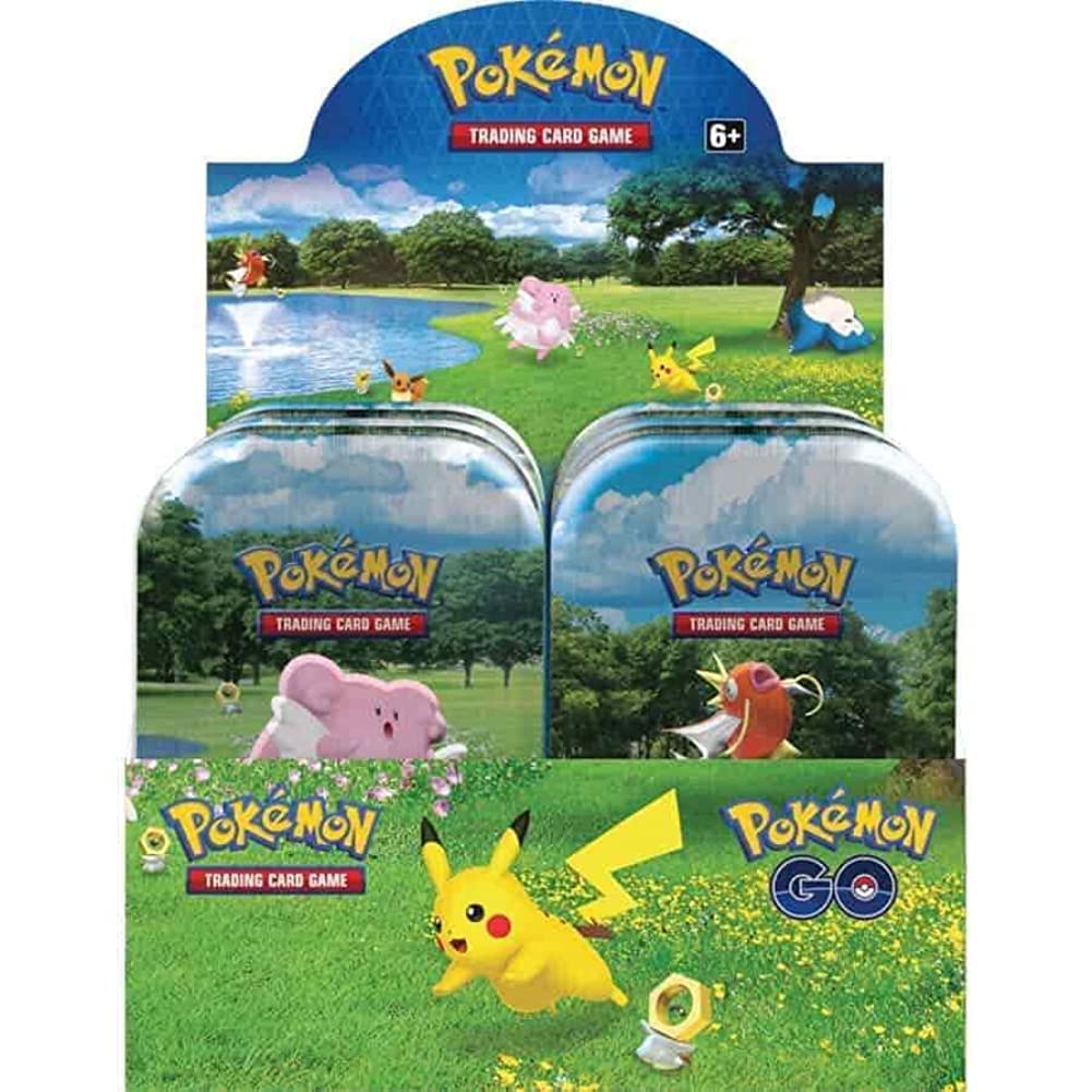 Pokemon - Pokemon Go - Mini Tin Display Case (10 Mini Tins) - JET Cards