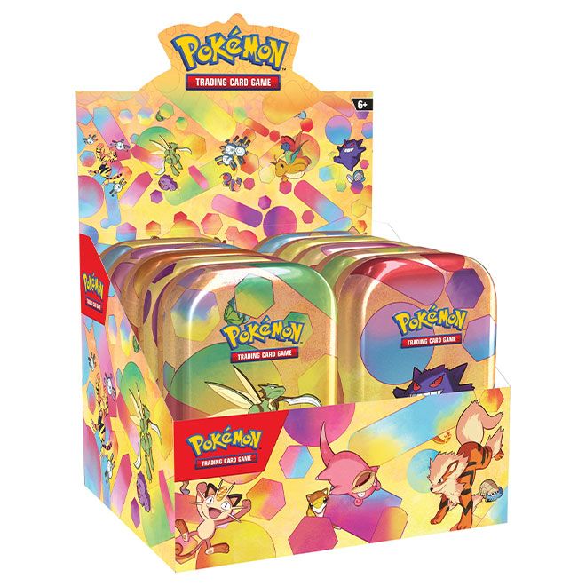 Pokemon - Scarlet & Violet - 151 - Mini Tin (Sealed Display of 10 Tins) - JET Cards
