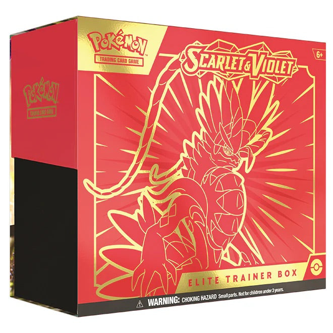 Pokemon - Scarlet & Violet - Base Set - Elite Trainer Box - Koraidon - JET Cards