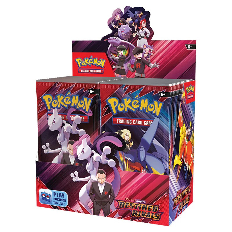 Pokemon - Scarlet & Violet - Destined Rivals - Booster Box (36 Boosters) - JET Cards