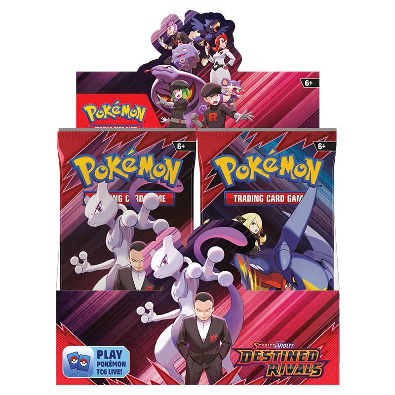 Pokemon - Scarlet & Violet - Destined Rivals - Booster Box (36 Boosters) - JET Cards