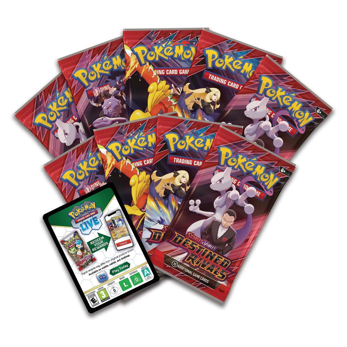 Pokemon - Scarlet & Violet - Destined Rivals - Elite Trainer Box - JET Cards
