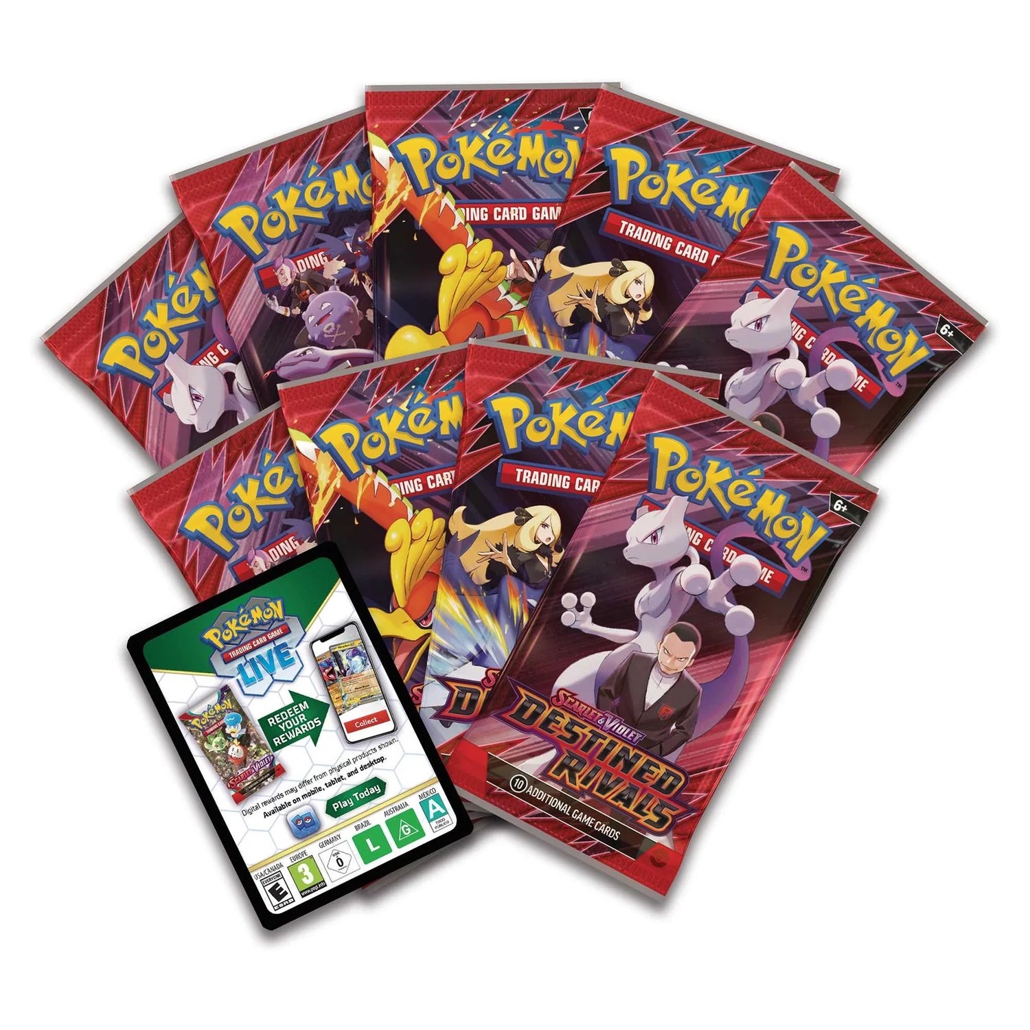 Pokemon - Scarlet & Violet - Destined Rivals - Elite Trainer Box - JET Cards