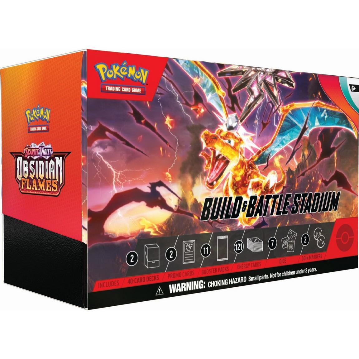 Pokemon - Scarlet & Violet - Obsidian Flames - Build & Battle Stadium - JET Cards