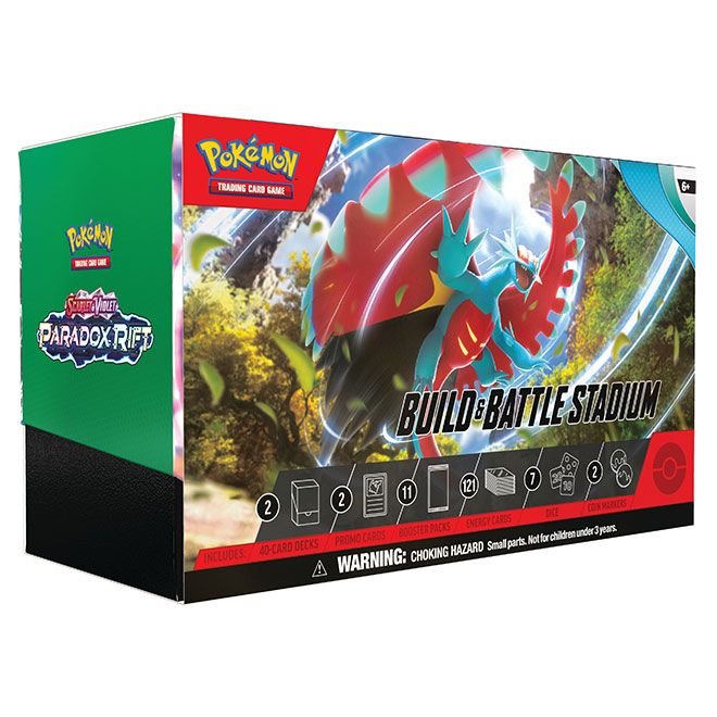 Pokemon - Scarlet & Violet - Paradox Rift - Build & Battle Stadium - JET Cards