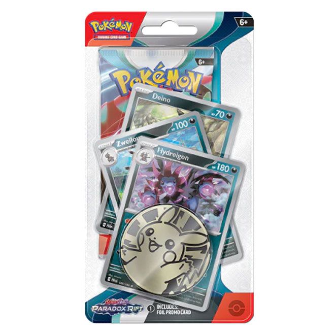Pokemon - Scarlet & Violet - Paradox Rift - Premium Checklane Blister - Hydreigon - JET Cards
