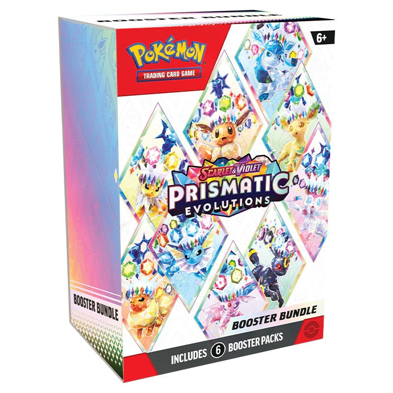 Pokemon - Scarlet & Violet - Prismatic Evolutions - Booster Bundle - JET Cards
