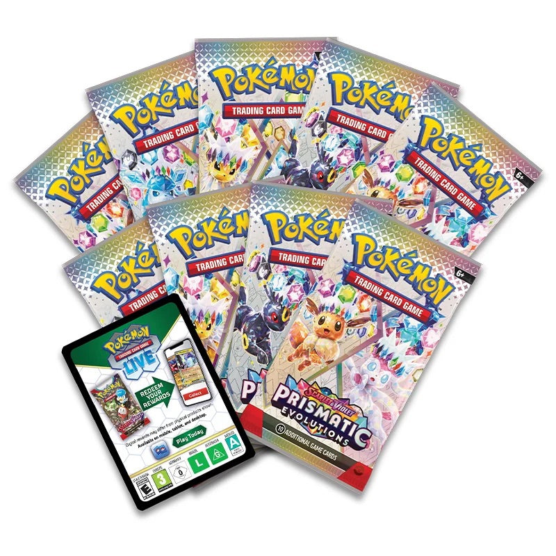 Pokemon - Scarlet & Violet - Prismatic Evolutions - Elite Trainer Box - JET Cards