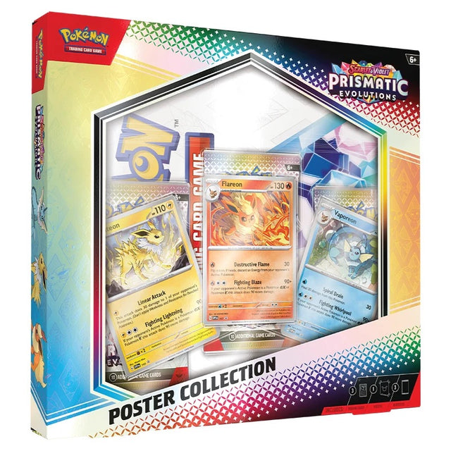 Pokemon - Scarlet & Violet - Prismatic Evolutions - Poster Collection - JET Cards
