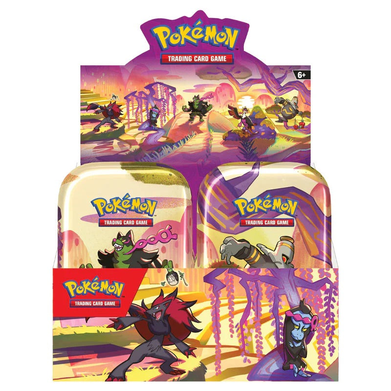 Pokemon - Scarlet & Violet - Shrouded Fable - Mini Tin (Display Case of 10) - JET Cards
