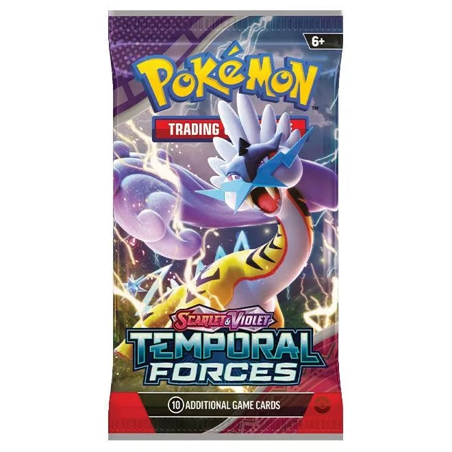 Pokemon - Scarlet & Violet - Temporal Forces - Booster Pack - JET Cards