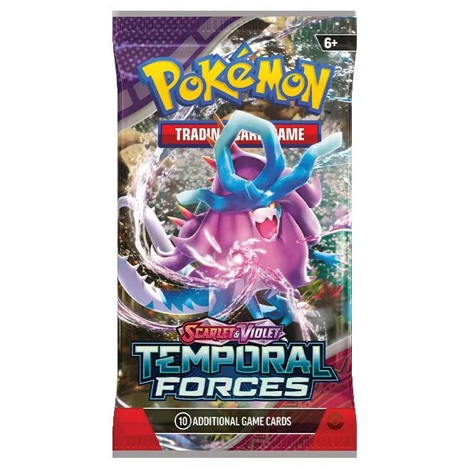 Pokemon - Scarlet & Violet - Temporal Forces - Booster Pack - JET Cards