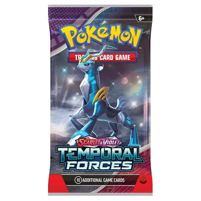 Pokemon - Scarlet & Violet - Temporal Forces - Booster Pack - JET Cards