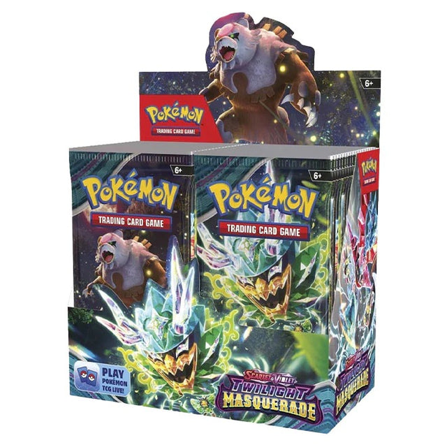 Pokemon - Scarlet & Violet - Twilight Masquerade - Booster Box (36 Boosters) - JET Cards