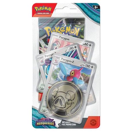 Pokemon - Scarlet & Violet - Twilight Masquerade - Premium Checklane Blister - Porygon-Z - JET Cards