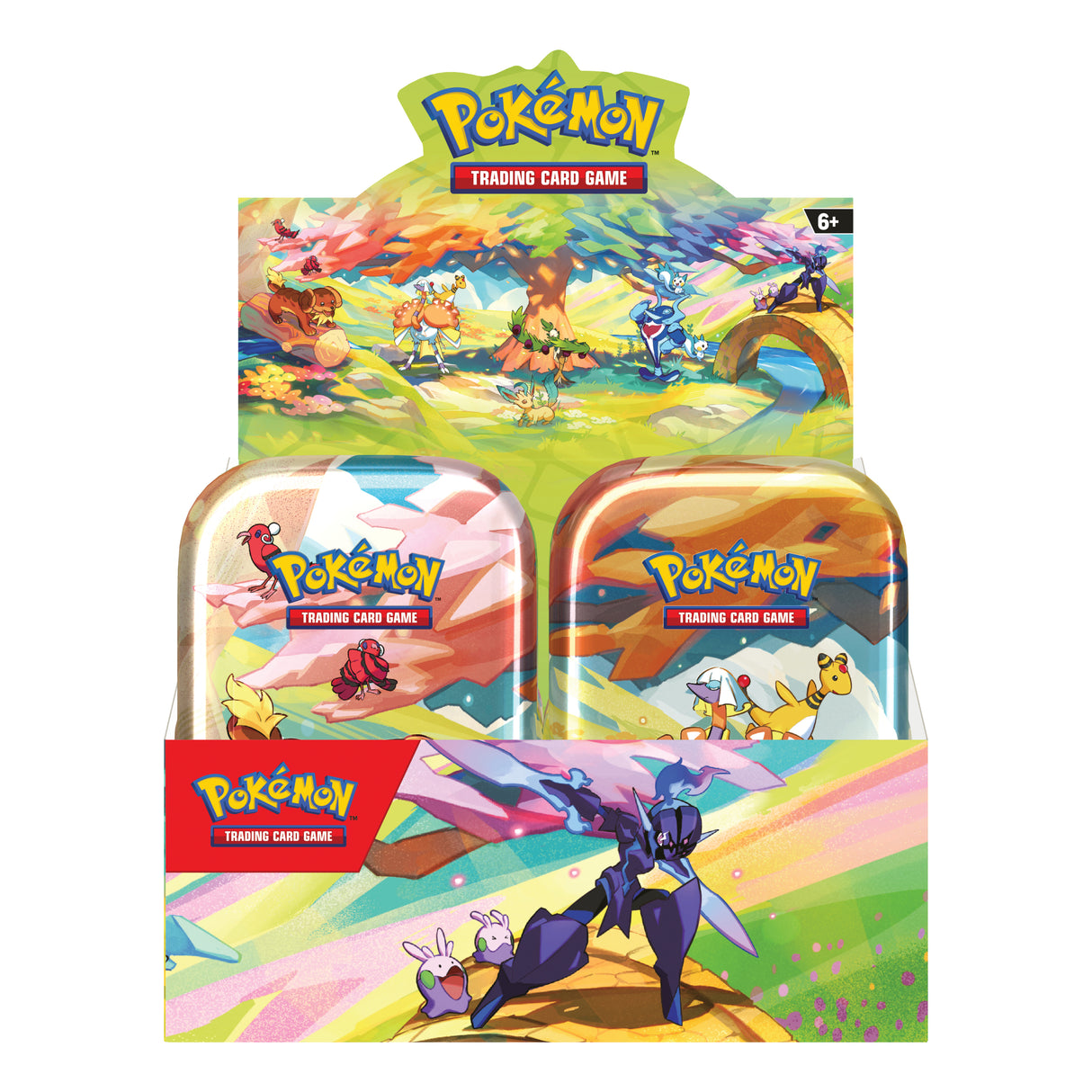 Pokemon - Scarlet & Violet - Vibrant Paldea - Mini Tin (Display Case of 10) - JET Cards
