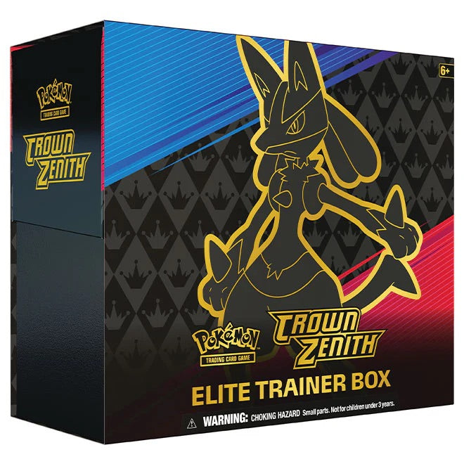 Pokemon - Sword & Shield - Crown Zenith - Elite Trainer Box - JET Cards