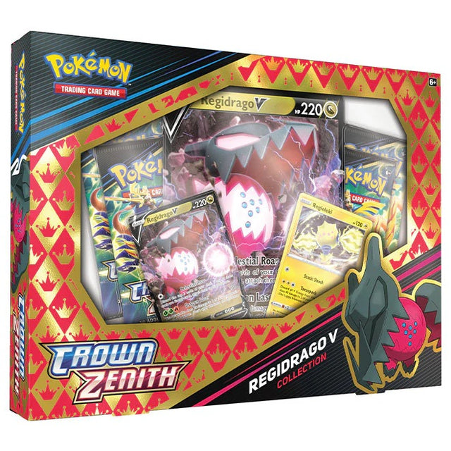 Pokemon - Sword & Shield - Crown Zenith - Regidrago V Collection - JET Cards
