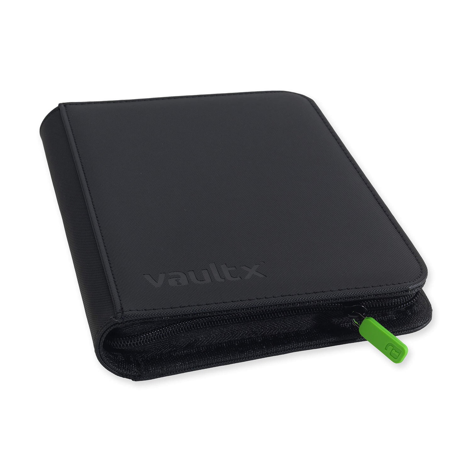 Vault X - 4-Pocket Exo-Tec® - Zip Binder - Black - JET Cards