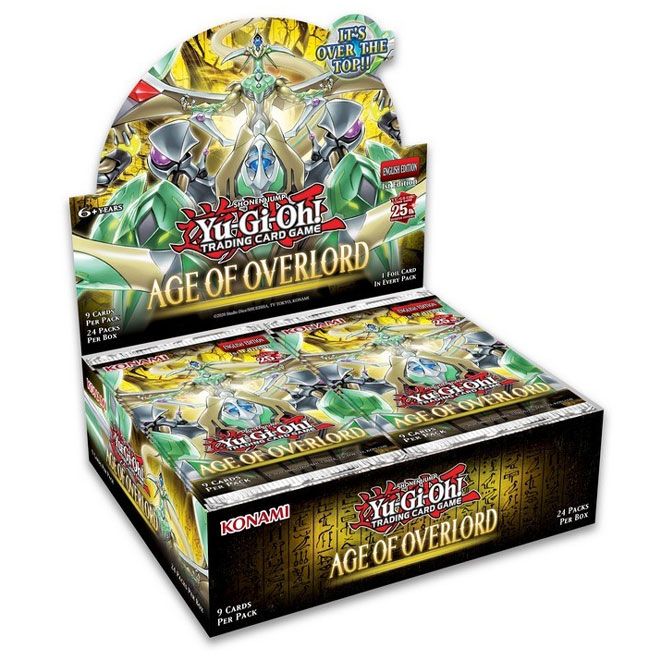 Yu-Gi-Oh! - Age Of Overlord - Booster Box (24 Packs) - JET Cards