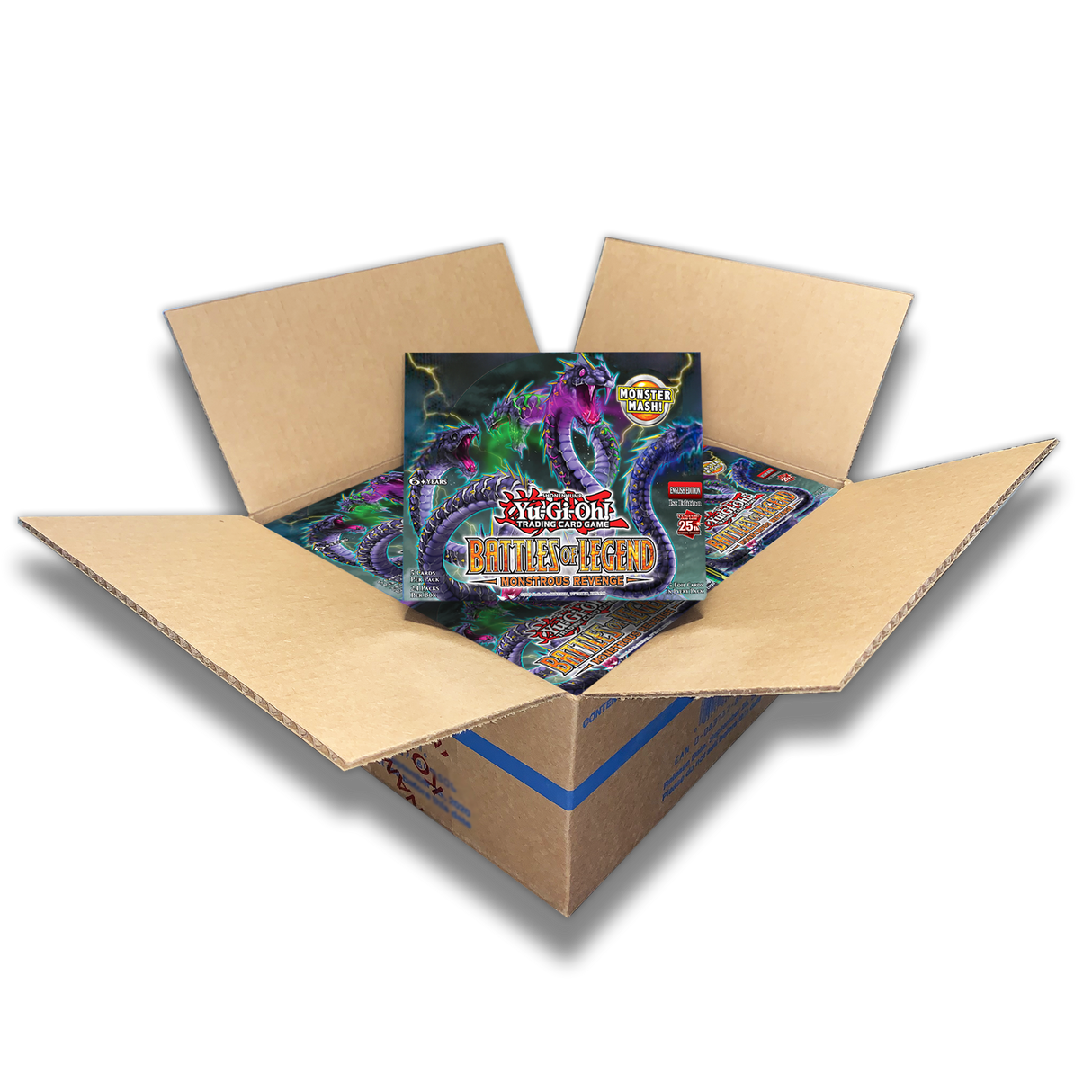 Yu-Gi-Oh! - Battles Of Legend - Monstrous Revenge - Booster Box Case (12 Booster Boxes) - JET Cards