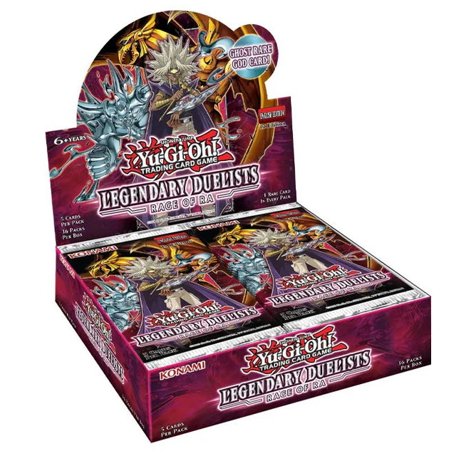 Yu-Gi-Oh! Legendary Duelists: Rage of Ra Booster Box (Unlimited) - JET Cards