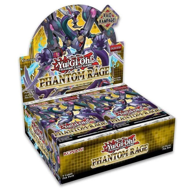 Yu-Gi-Oh! Phantom Rage Booster Box (24 Packs) (1st Edition) - JET Cards
