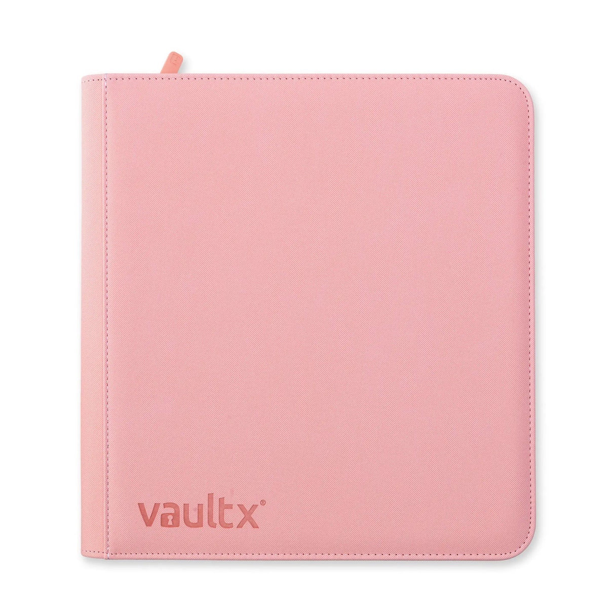 Vault X - 12-Pocket Exo-Tec® - Zip Binder - Just Pink - JET Cards