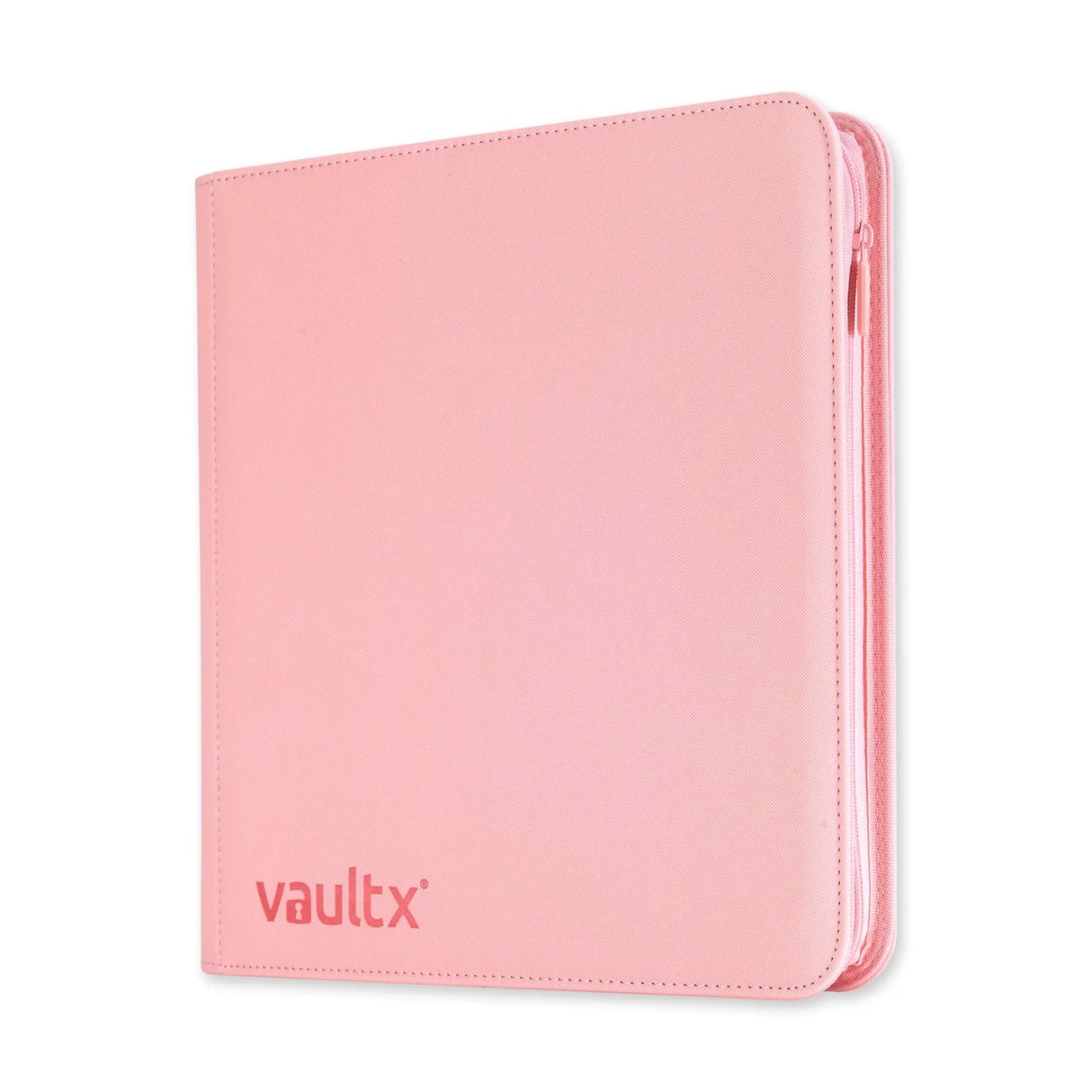 Vault X - 12-Pocket Exo-Tec® - Zip Binder - Just Pink - JET Cards