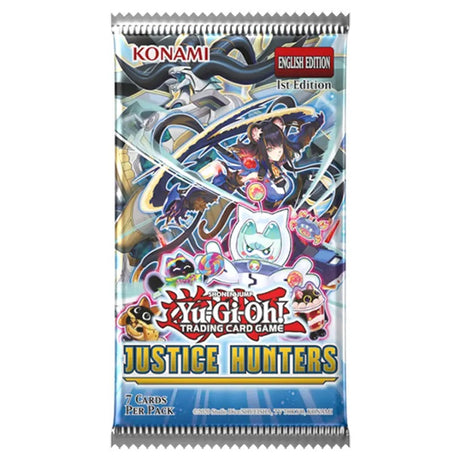 Yu-Gi-Oh! - Justice Hunters - Booster Box (24 Packs) - JET Cards