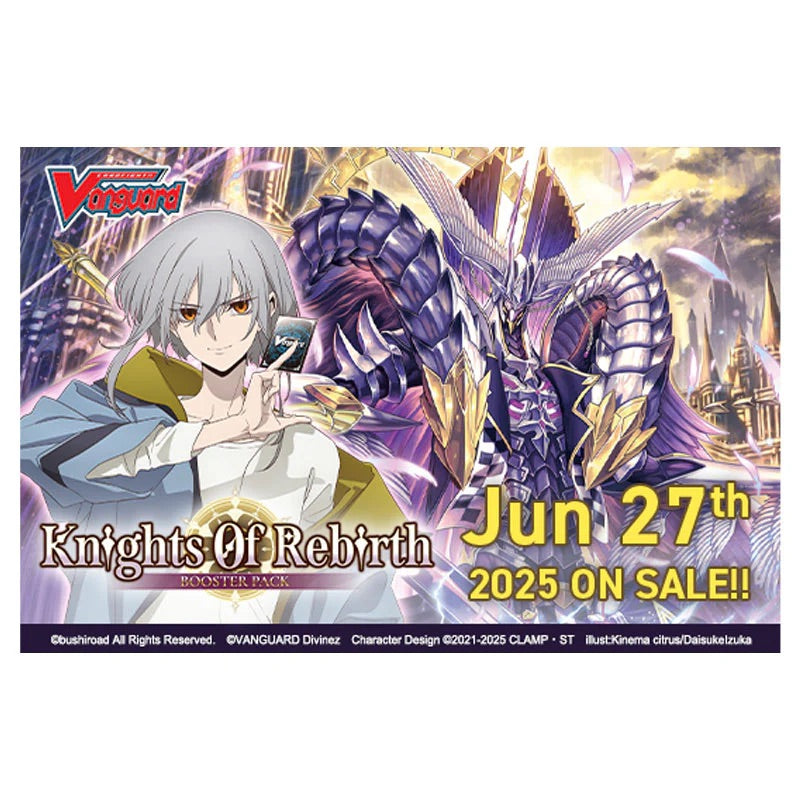 Cardfight!! Vanguard - Divinez - Knights 0f Rebirth - Booster Box (16 Packs) - JET Cards