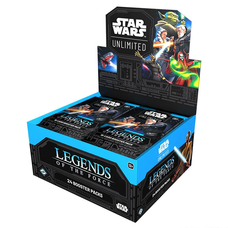 Star Wars Unlimited - Legends of the Force - Booster Box (24 Packs) - JET Cards