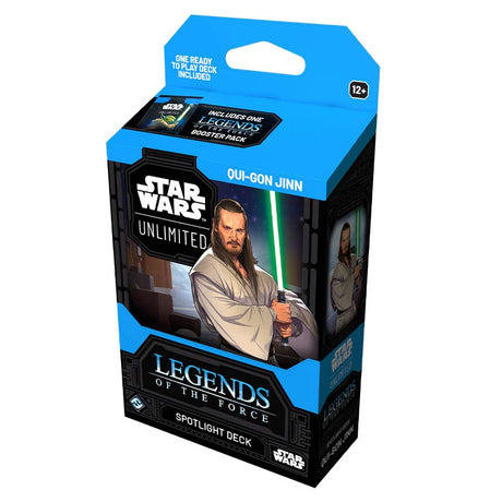 Star Wars Unlimited - Legends of the Force - Spotlight Deck - Qui-Gon Jinn - JET Cards